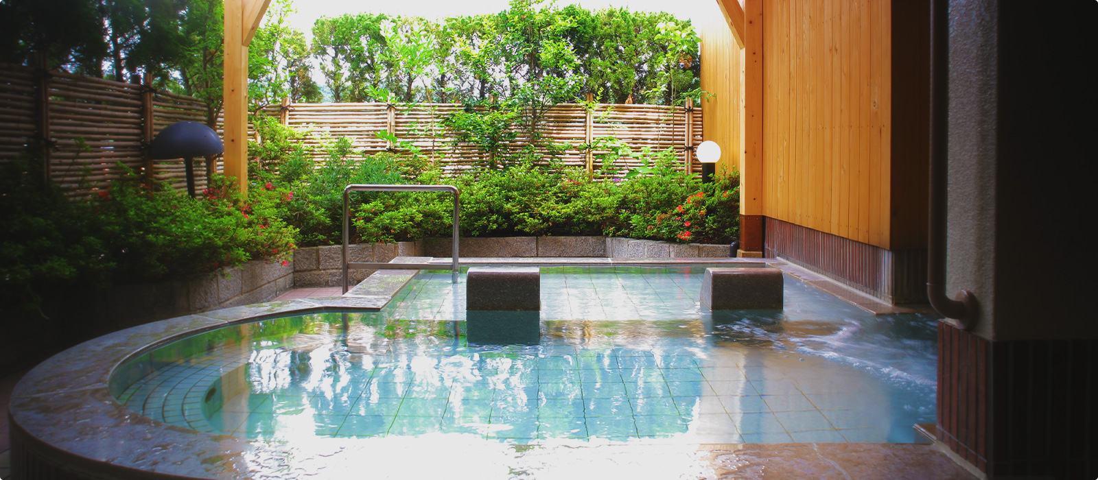 写真:貸切露天風呂